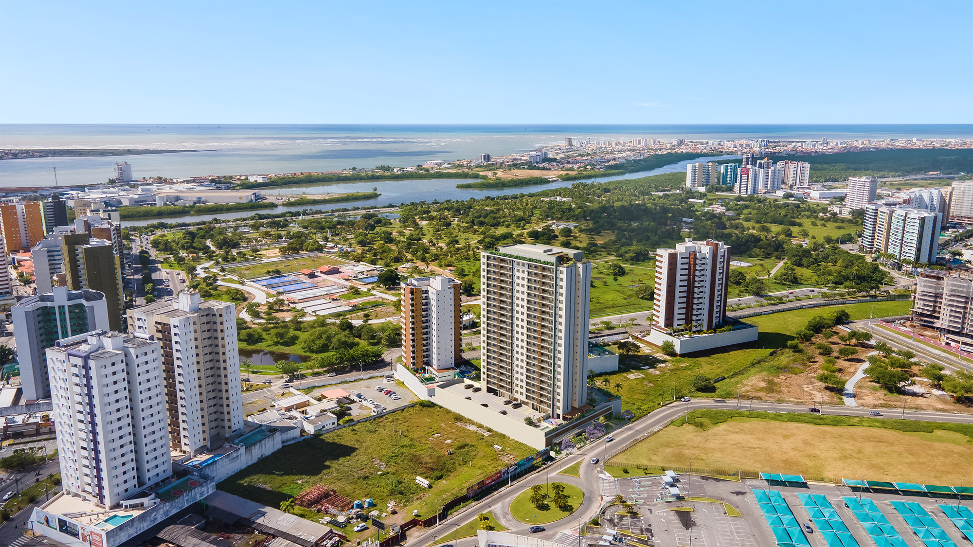 Localização do Città Jardins no bairro Jardins