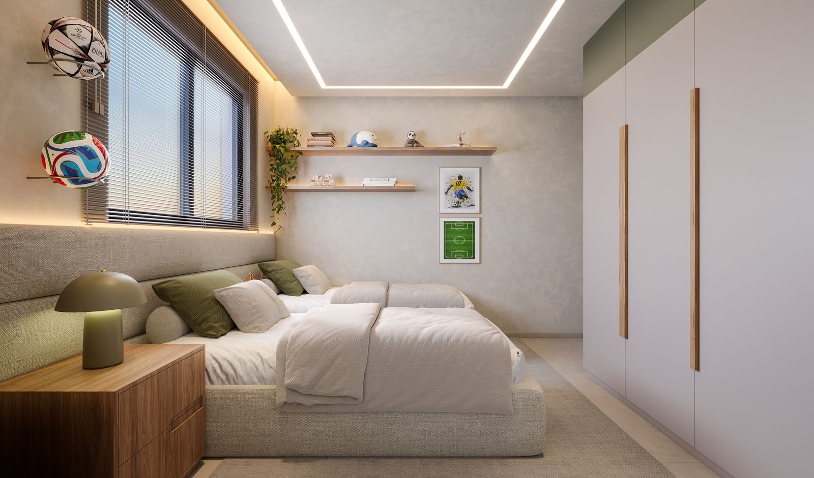 Suíte do 132 m²