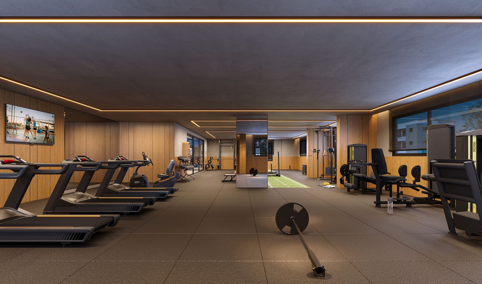 Academia de 170 m²